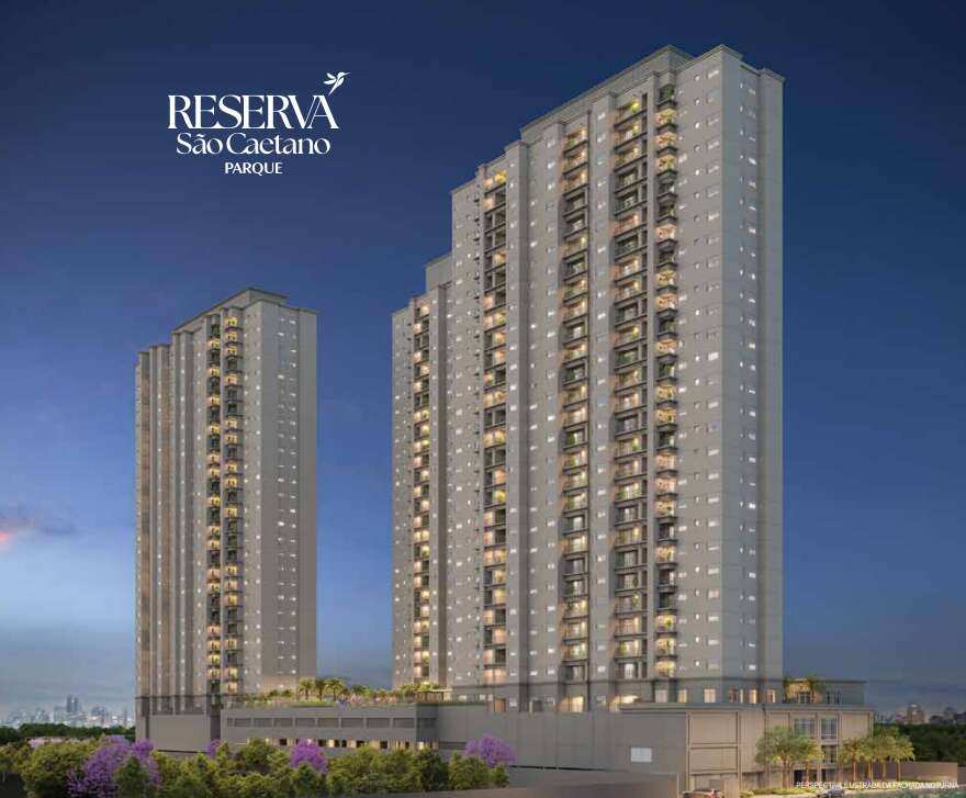 RESERVA SÃO CAETANO  PARQUE EZTEC - LANÇAMENTO NO BAIRRO FUNDAÇÃO.- 59 -68-79- 89 M² – 2 E 3 DORMS (1 SUÍTE) – 1 OU 2 VAGAS